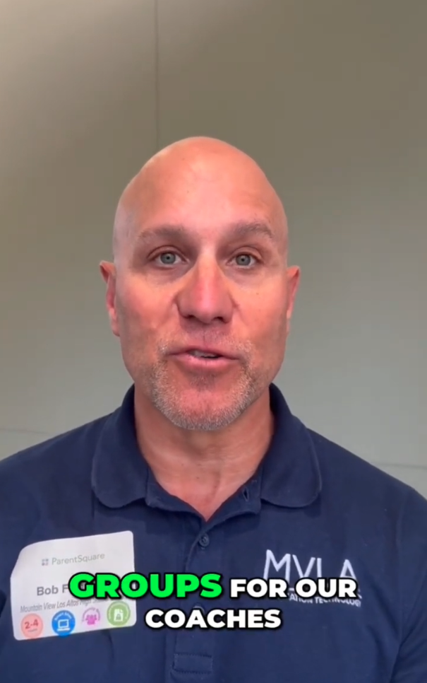 Bob Fishtrom, Director of Technology at Mountain View-Los Altos High School District, CA, talking about the benefits of using ParentSquare for athletics communication